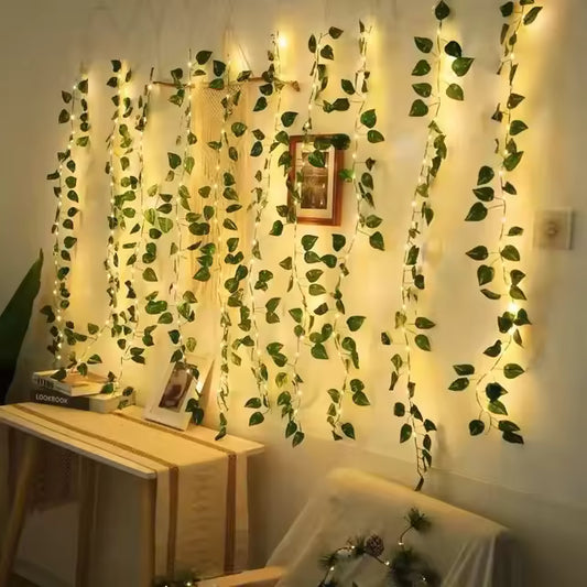 Leaf-Shaped LED Lights