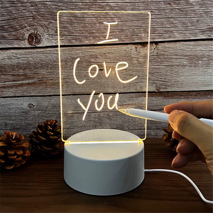 Creative Luminous Night Light Board