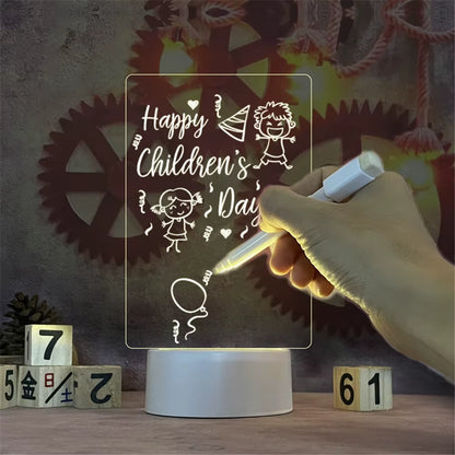 Creative Luminous Night Light Board