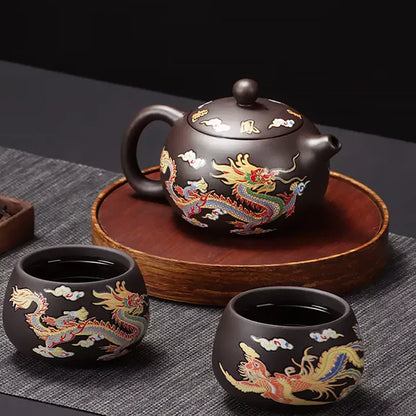 Color-Changing Dragon Tea Set