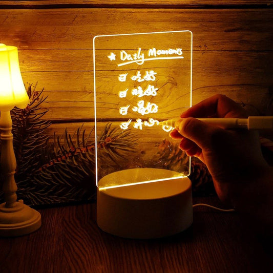 Creative Luminous Night Light Board